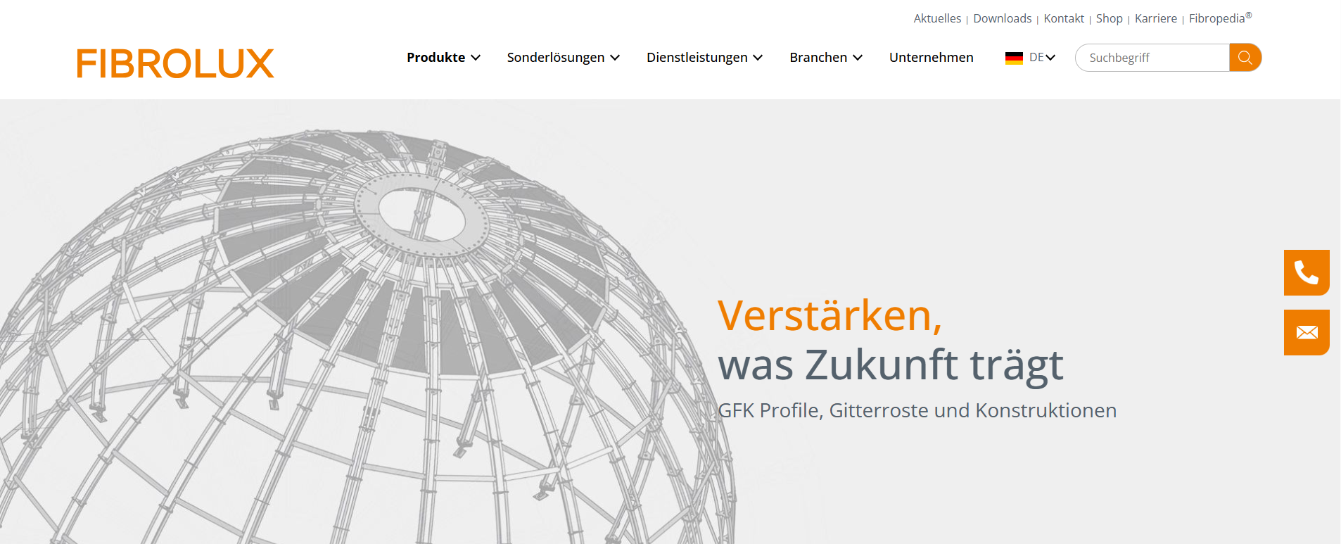 FRP manufacturer product range and quality