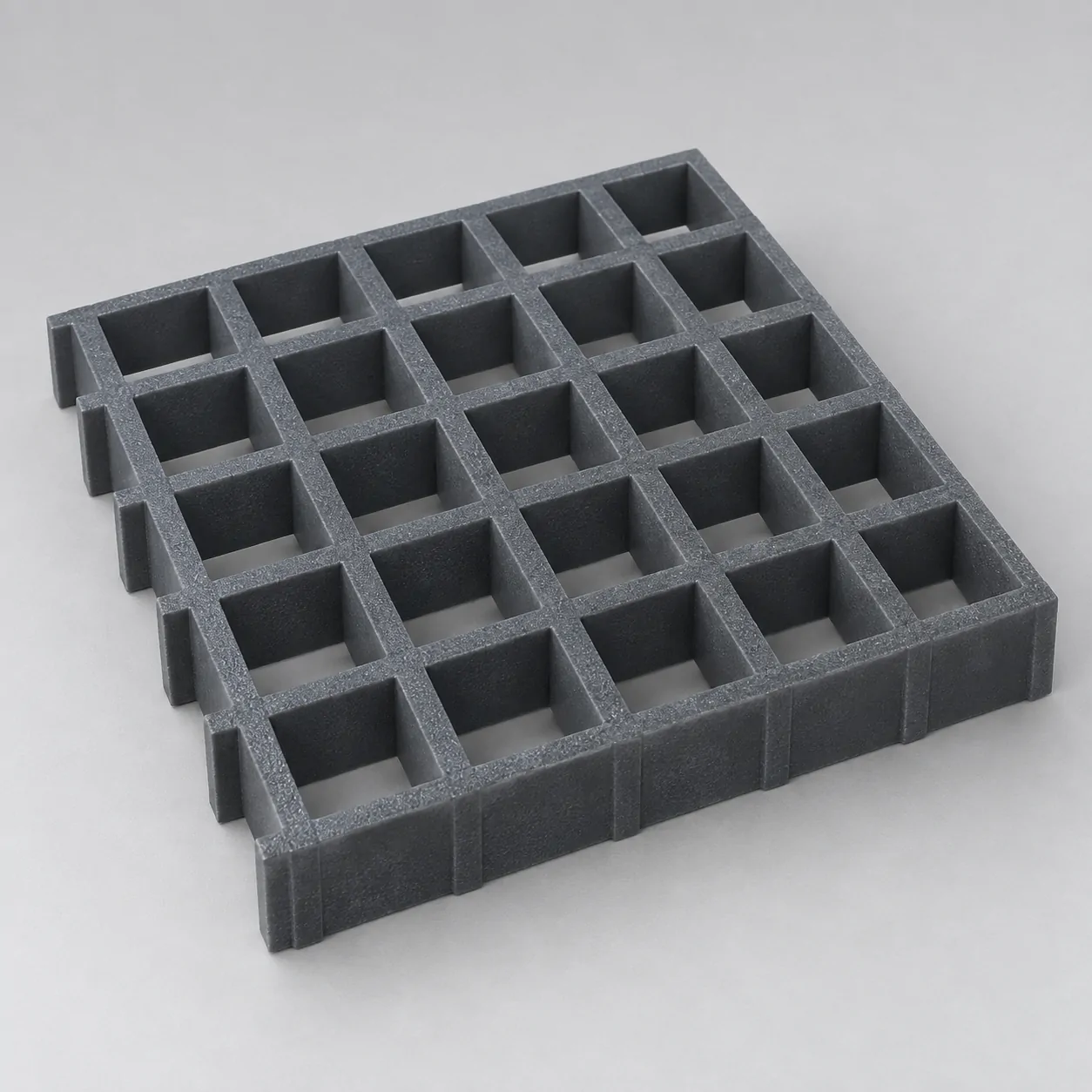 FRP grating in RAL 7015 slate grey